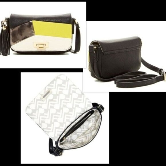NWOT POVERTY FLATS by rian 3D Panel Small Crossbody Bag - Picture 1 of 9